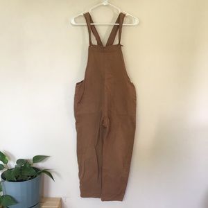 Little Cottonwood Linen Overalls